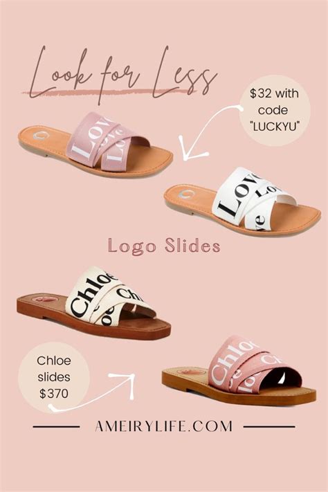 dupe chloe sliders|chloe jeans dupe.